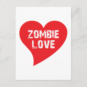 Postal Amor zombi