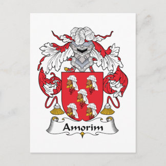 Postal Amorim Family Crest