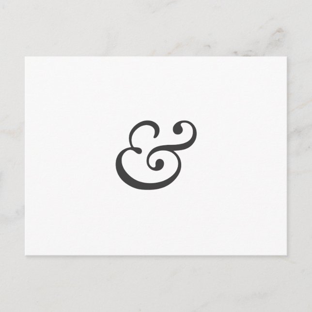 Postal Ampersand (Anverso)