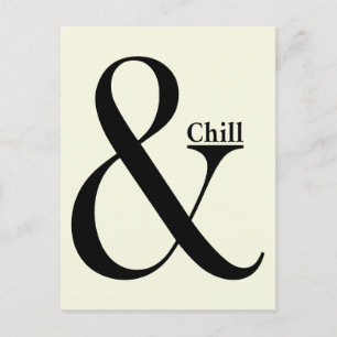 Postal Ampersand Chill