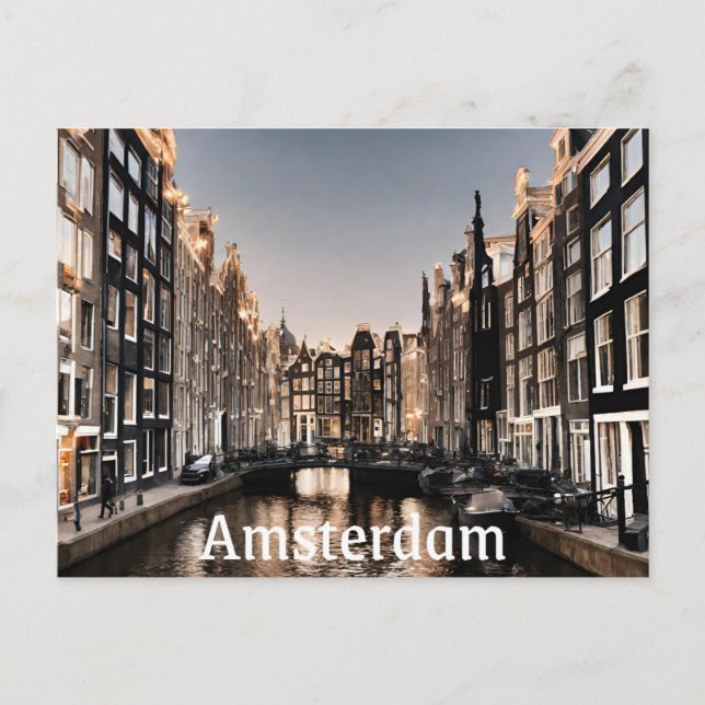 Postal Ámsterdam (Anverso)