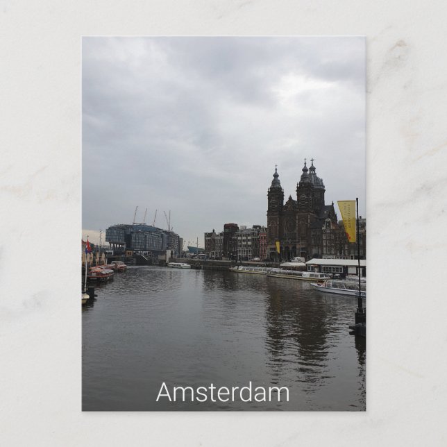 Postal Ámsterdam (Anverso)