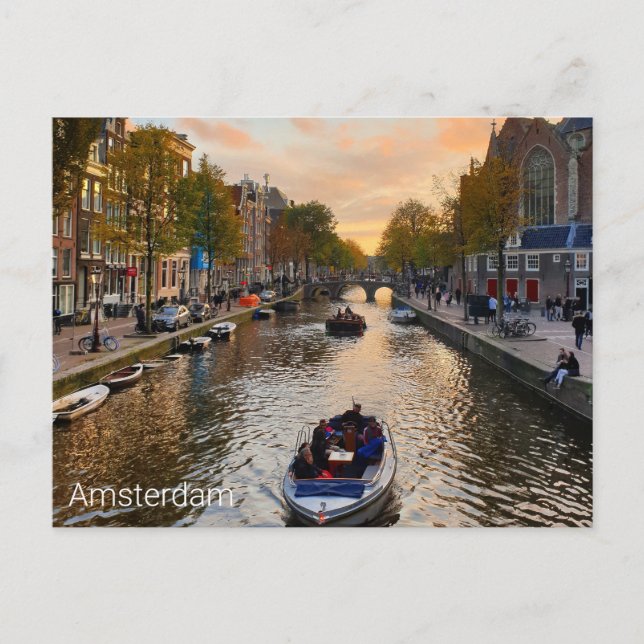 Postal Ámsterdam (Anverso)