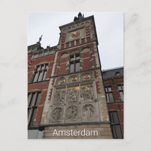 Postal Ámsterdam (Anverso)