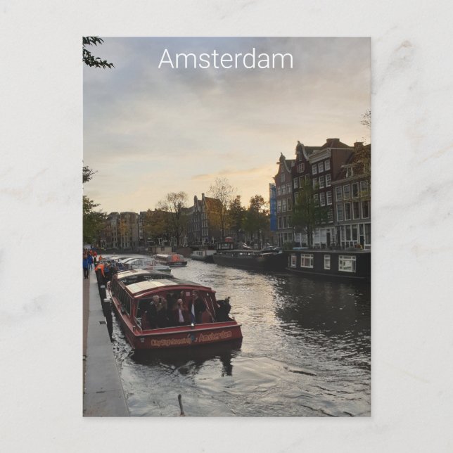 Postal Ámsterdam (Anverso)