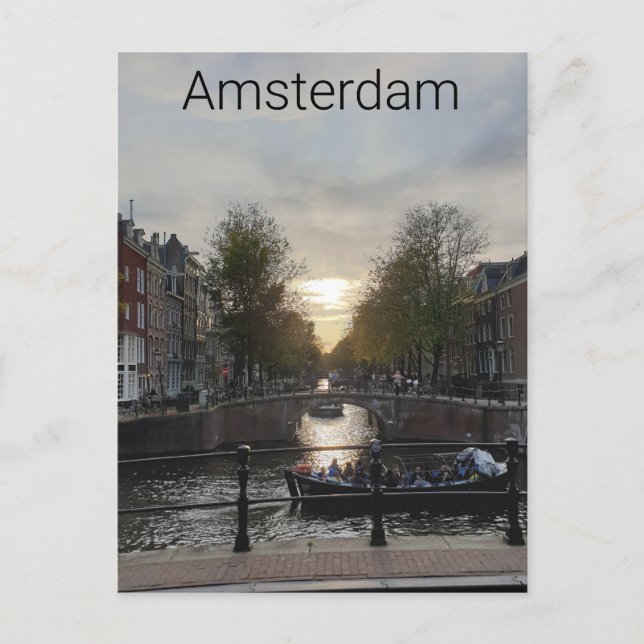 Postal Ámsterdam (Anverso)
