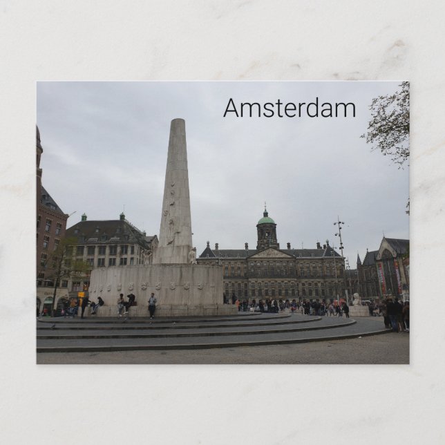 Postal Ámsterdam (Anverso)
