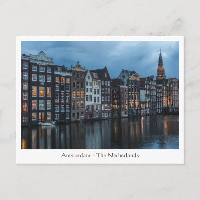 Postal Ámsterdam (Anverso)