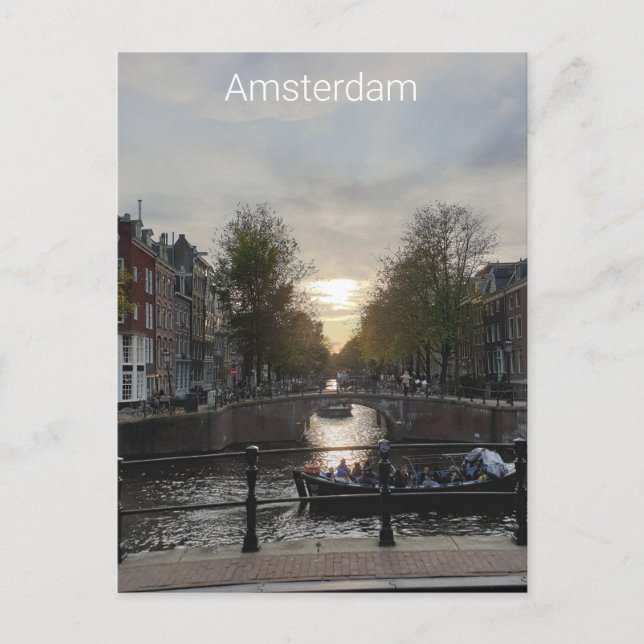 Postal Ámsterdam (Anverso)