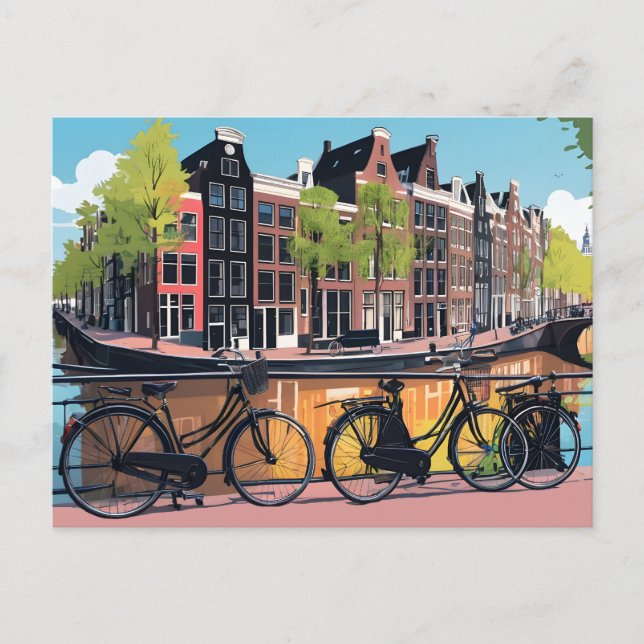 Postal Ámsterdam (Anverso)