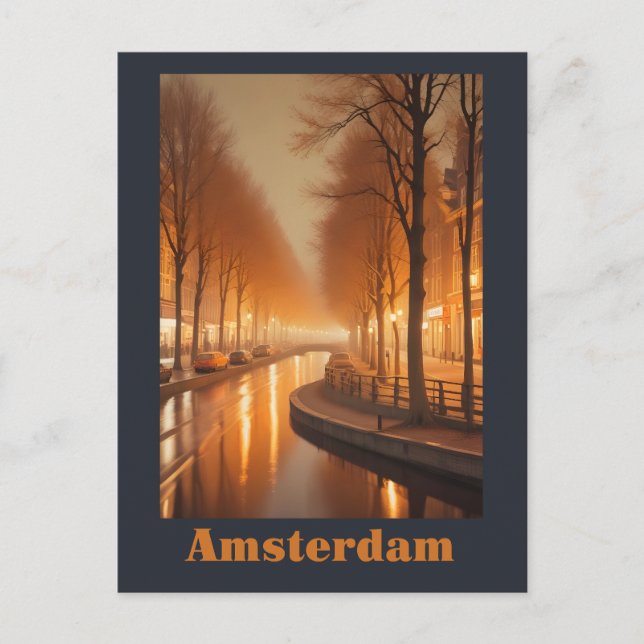 Postal Ámsterdam (Anverso)