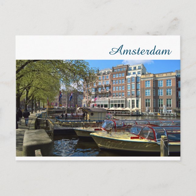 Postal Ámsterdam (Anverso)