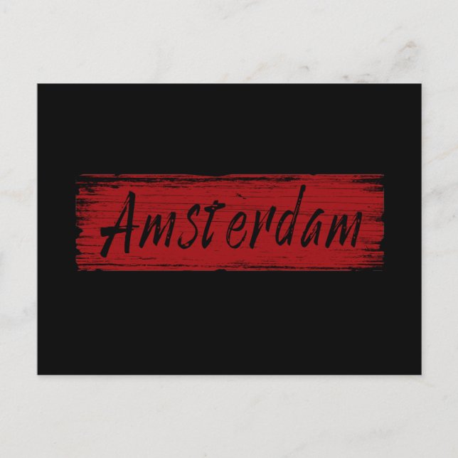 Postal Ámsterdam (Anverso)