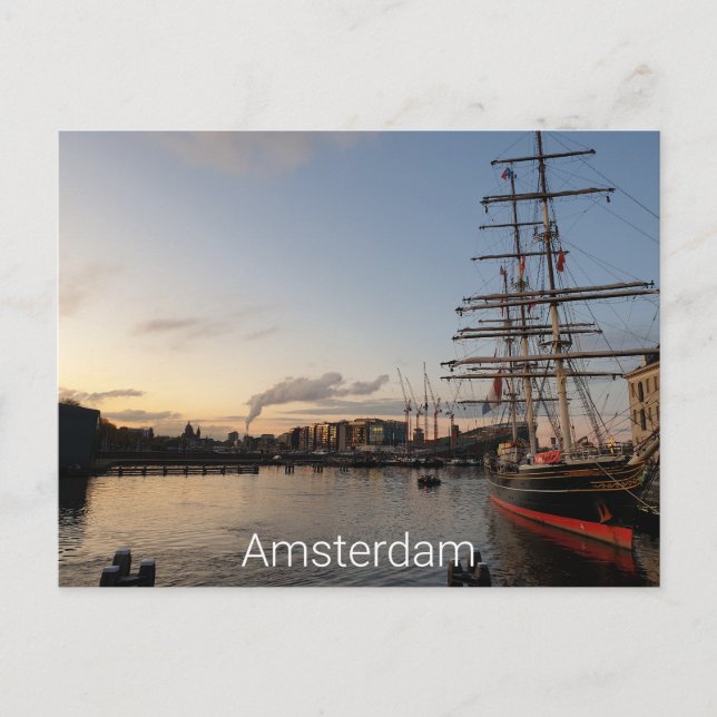 Postal Ámsterdam (Anverso)