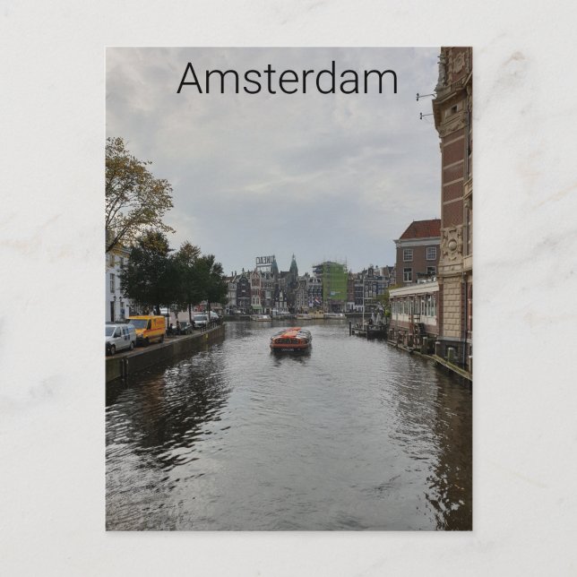 Postal Ámsterdam (Anverso)