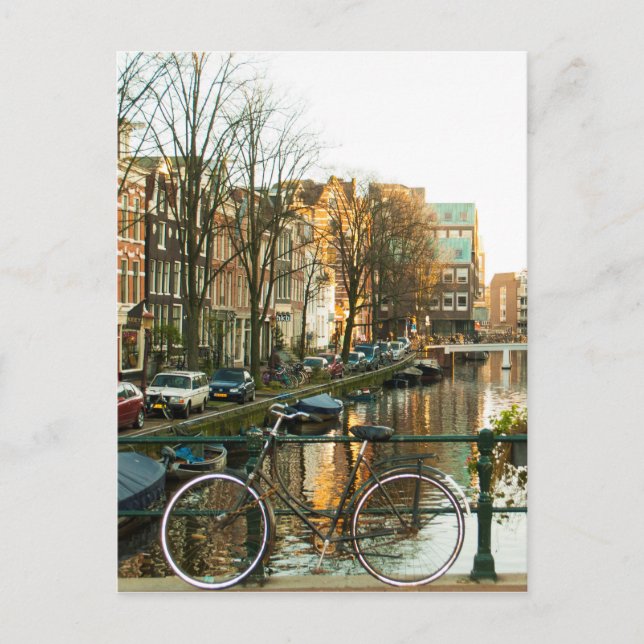 Postal Amsterdam Bicicle (Anverso)