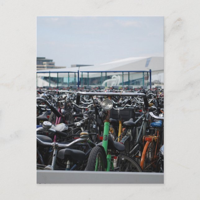 Postal Ámsterdam - Bicicletas (Anverso)