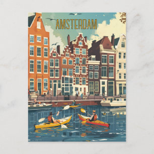 Postal Amsterdam Holanda