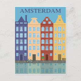 Postal Amsterdam, Holanda,