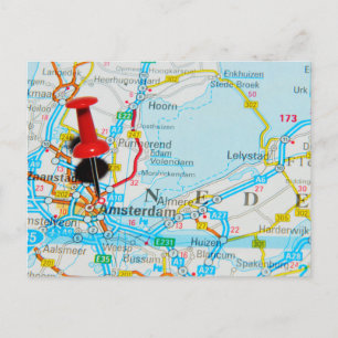 Postal Amsterdam, los Países Bajos