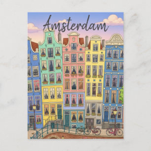 Postal Ámsterdam Países Bajos