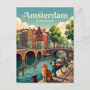 Postal Ámsterdam Países Bajos