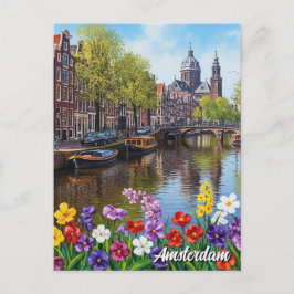 Postal Ámsterdam Países Bajos