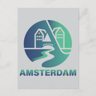 Postal Ámsterdam Países Bajos Europa