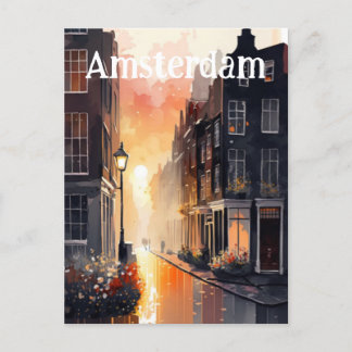Postal Ámsterdam Países Bajos Holanda