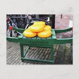 Postal Amsterdam, Países Bajos, Queso, Tienda,