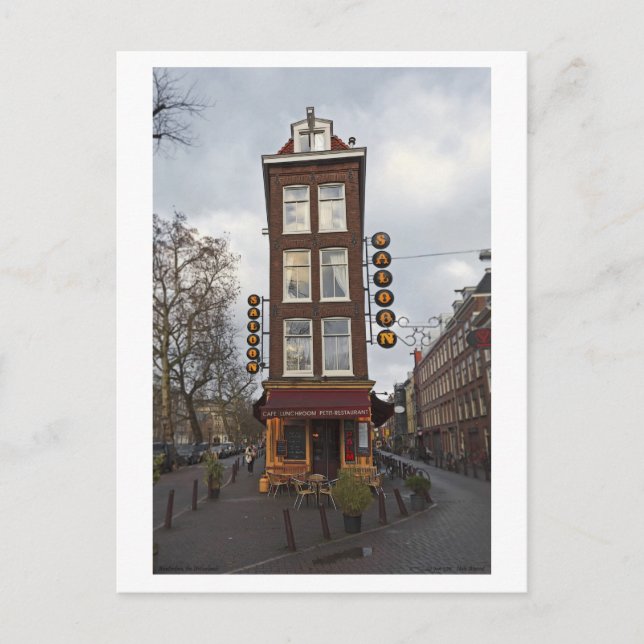 Postal Amsterdam - Petit Saloon (Anverso)