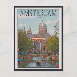 Postal Amsterdam - Sint Nicolaaskerk