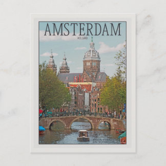 Postal Amsterdam - Sint Nicolaaskerk