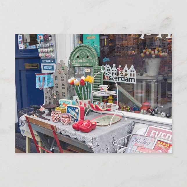 Postal amsterdam típico (Anverso)
