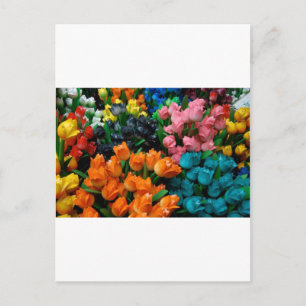 Postal Amsterdam Tulips