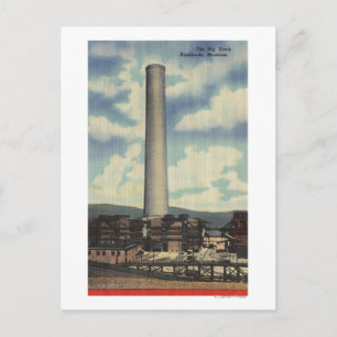 Postal Anaconda, Montana - Fundición Washoe