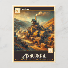 Postal Anaconda, Montana | Vintage