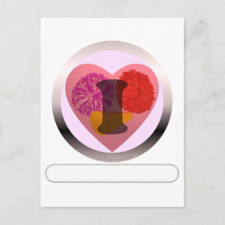 Postal Añada su animar de las palabras