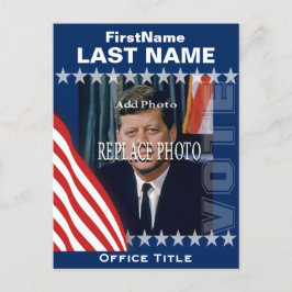 Postal añadir foto | Plantilla de campaña