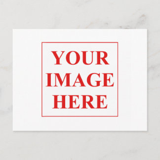 Postal Añadir su propia foto o imagen