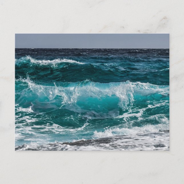 Postal Añadir tu propia foto personalizada (Anverso)