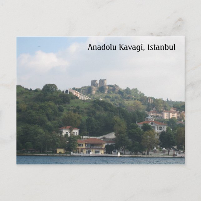 Postal Anadolu Kavagi, Estambul (Anverso)