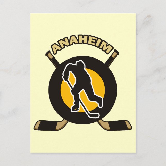 POSTAL ANAHEIM HOCKEY (Anverso)