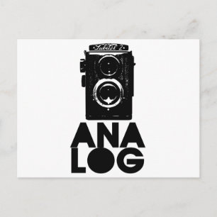 Postal ¡Analógico!