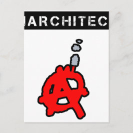 Postal Anarchitecte - Jeux de Mots - Francois Ville