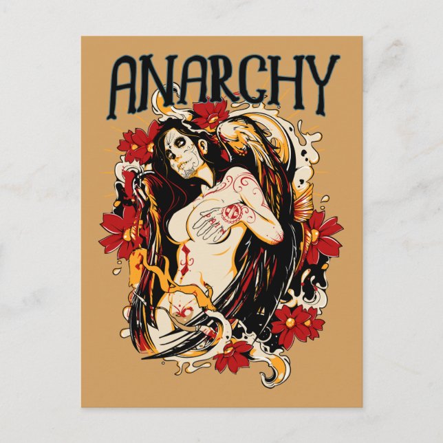 Postal Anarquía (Anverso)