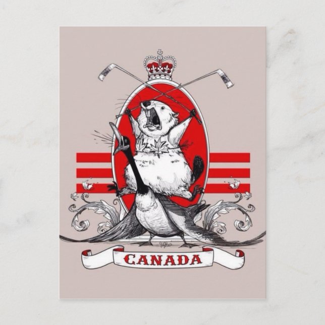 Postal Anarquía canadiense (Anverso)