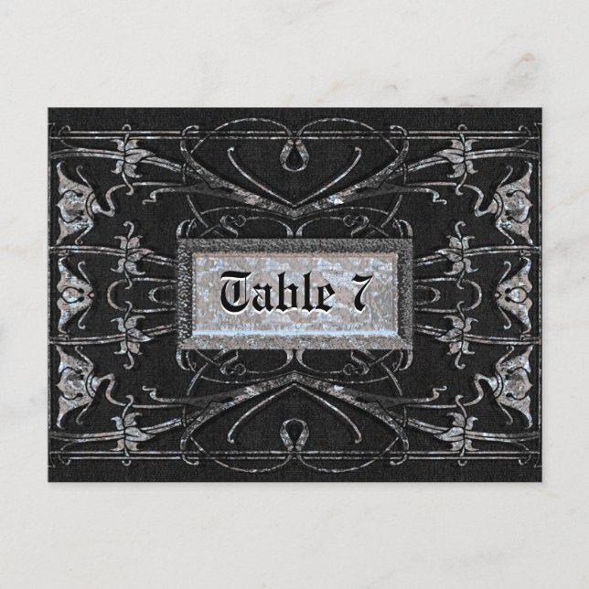 Postal Anastasia Raven Victorian (Anverso)