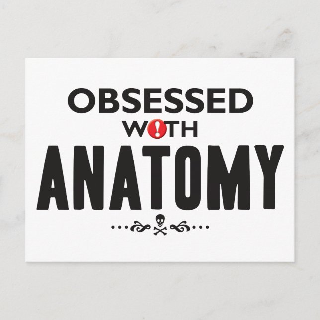 Postal Anatomía obseada (Anverso)