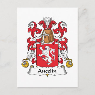 Postal Ancelin Family Crest